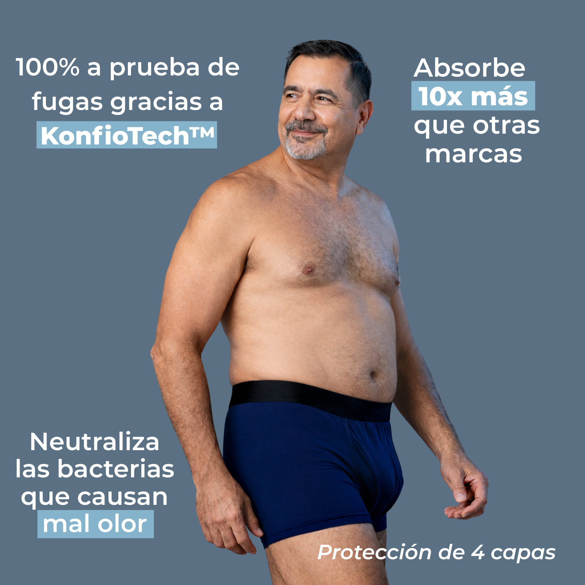 Boxers Ultraabsorbentes de José – KonfioTech™ Edition