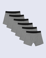 Bóxer antifugas | Lote de 6 grises