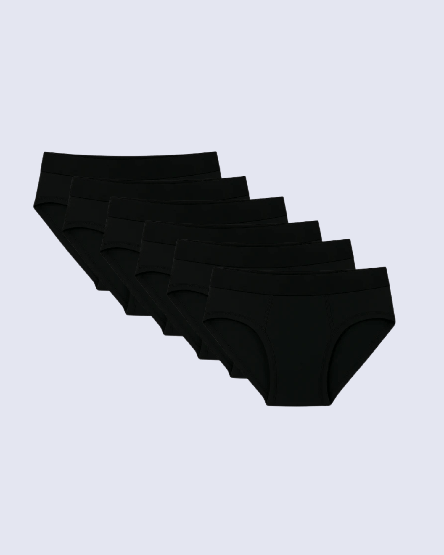 Braguitas Ultraabsorbente | Lote de 6 negros